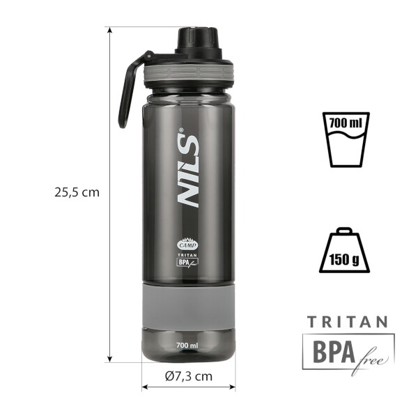 Tritanová láhev na pití JARLSON MIKI Světle tůžová 500 ml