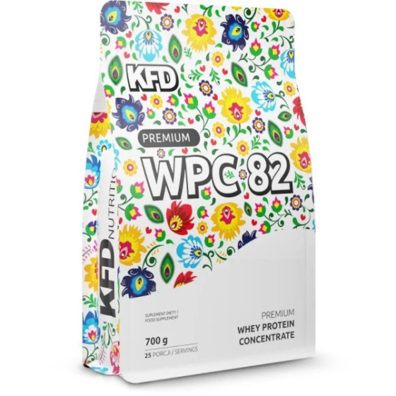 82% WPC protein KFD Premium WPC 82 700 g s příchutí creme brulee před expirací