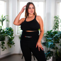 Zeštíhlující bederní pás HMS BR163 Plus Size