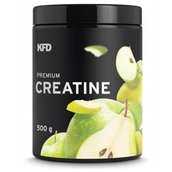 KFD Premium Creatine 500 g s příchutí jablko a hruška před expirací