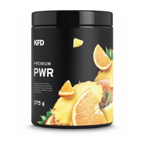 KFD Premium Pre-Workout II 375 g s příchutí ananasu s pomerančem před expirací